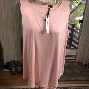 Coco + Carmen Woman's Sz 2X light pink Tank Top NWT New!